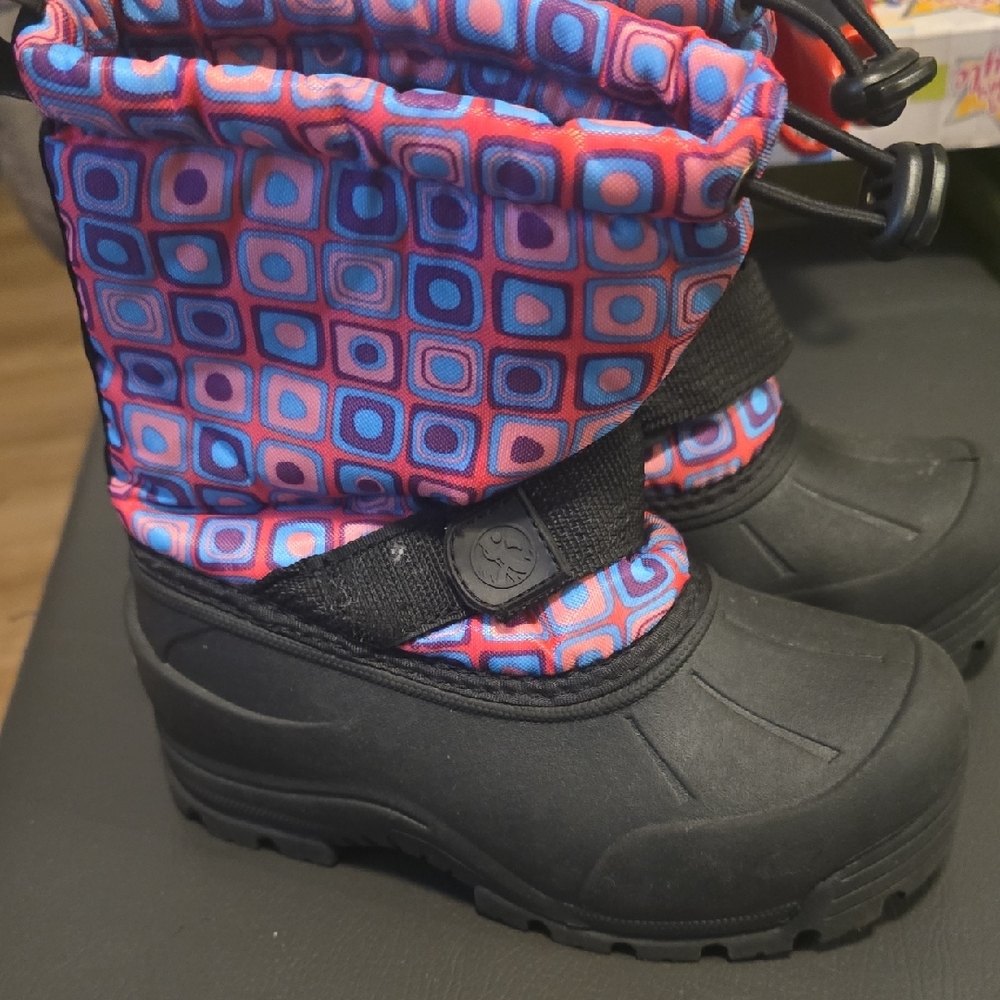 Northside Kids Boots - Black and Multicolor